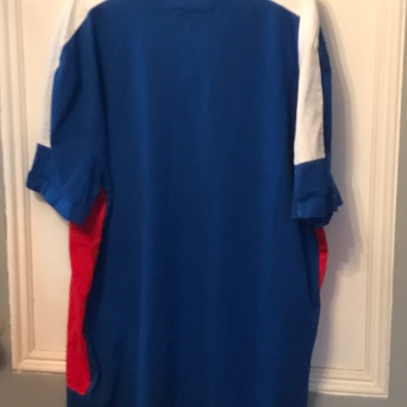 TOMMY HILFIGER | Men's Polo Shirt Blue Red White Size XLarge - Picture 2 of 6